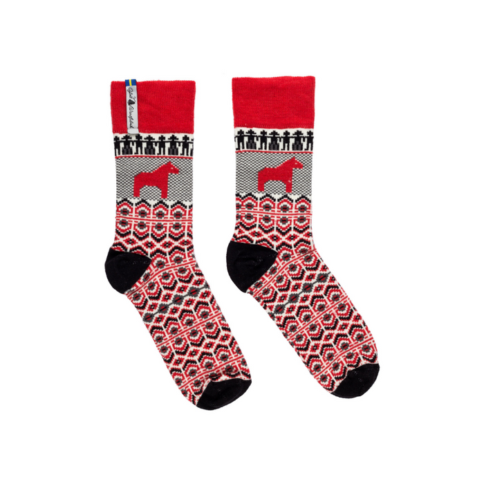 Merinowolle Socken - Dalarna
