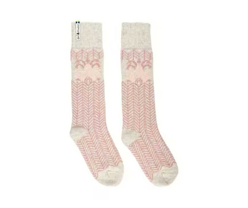Hohe Socken aus Merinowolle - Fager Ingvild