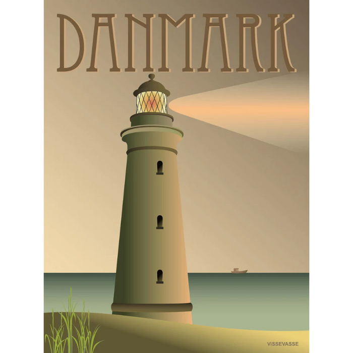 DANMARK Leuchtturm - Poster