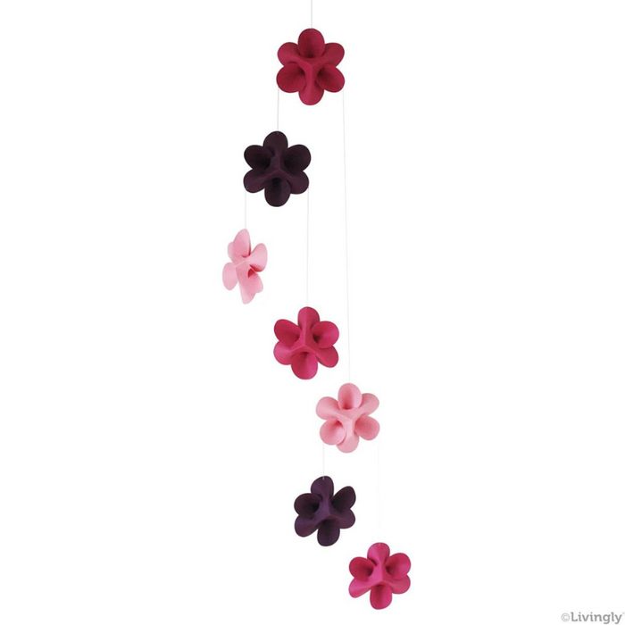 Mobile Blomster Pink