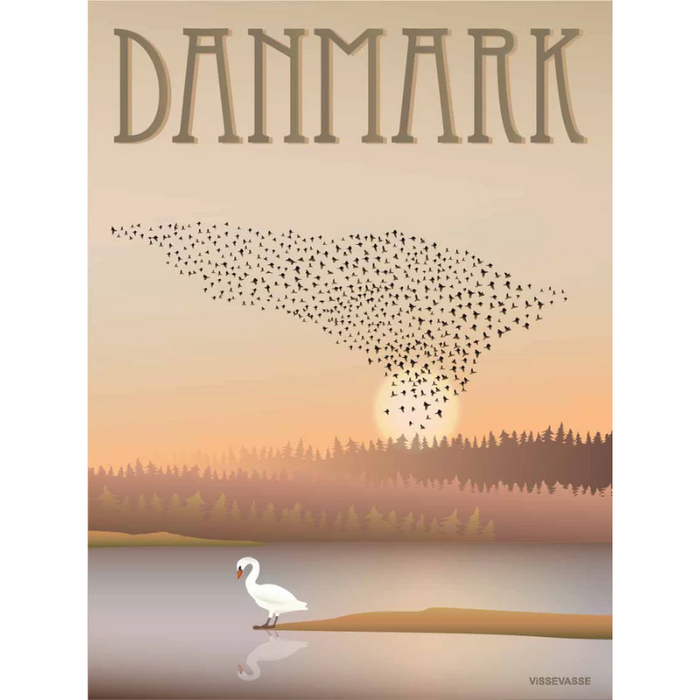 DANMARK Schwarze Sonne - Poster