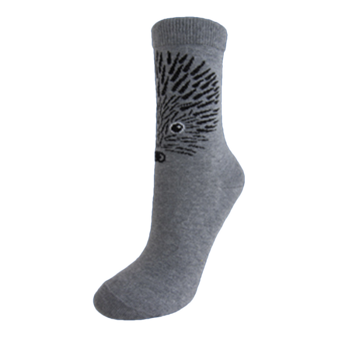 Socken Igel, grau