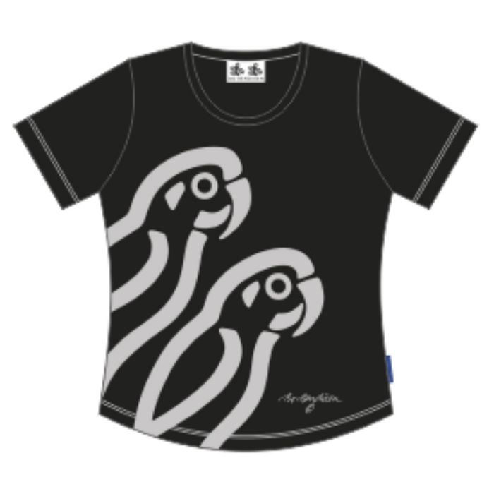 T-Shirt Papagei Lady