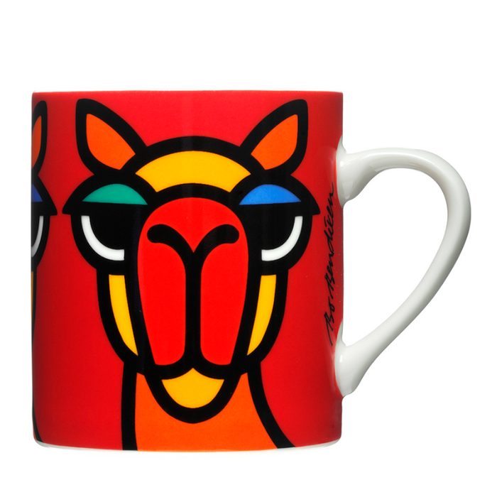 Tasse Kamel rot