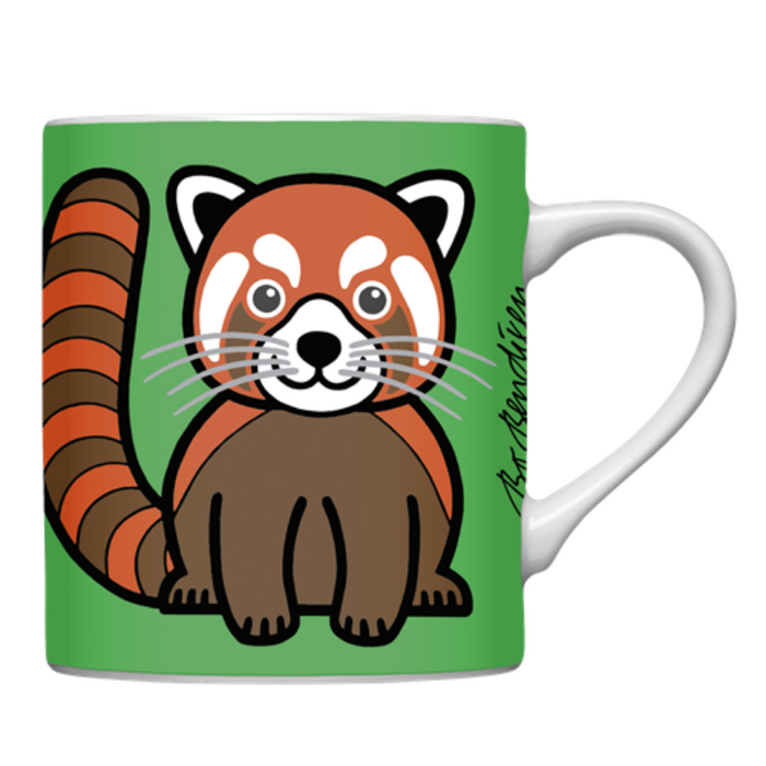 Tasse roter Panda