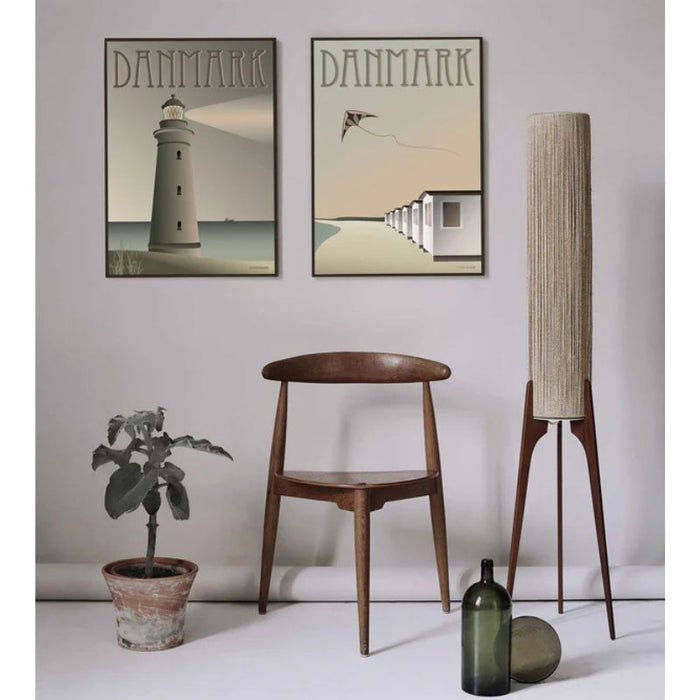 DANMARK Badehäuser - Poster