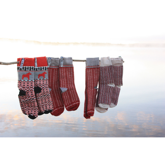 Merinowolle Socken - Dalarna