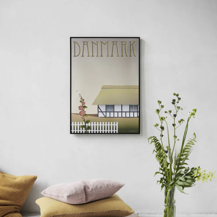 DANMARK Bauernhof - Poster