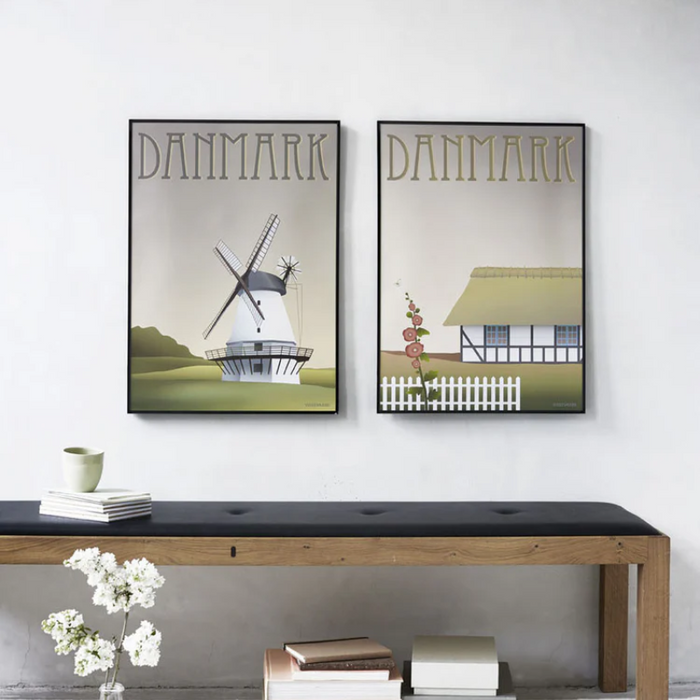 DANMARK Bauernhof - Poster