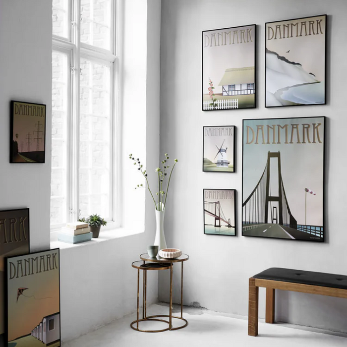 DANMARK Bauernhof - Poster