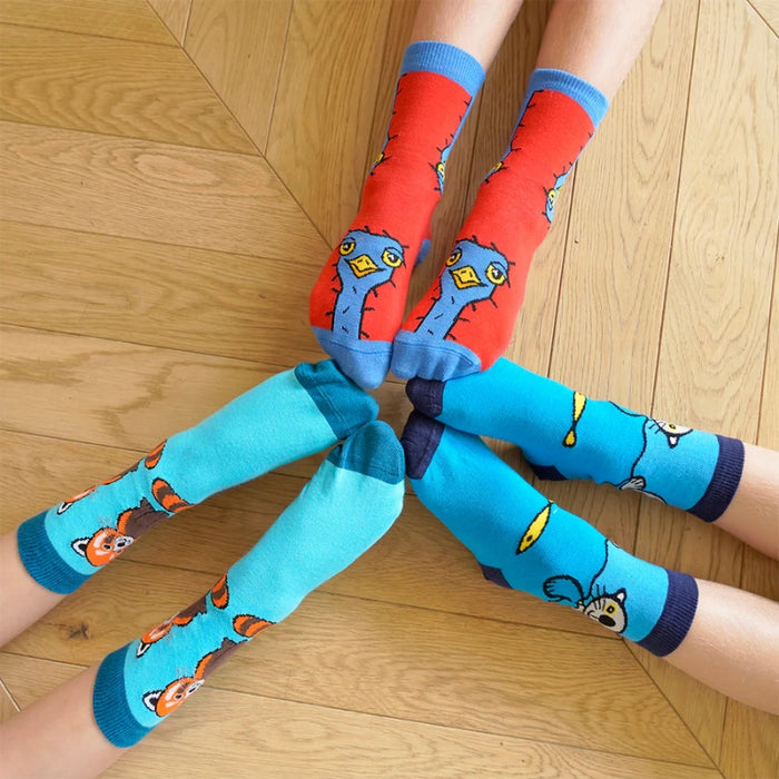 Socken Strauß rot
