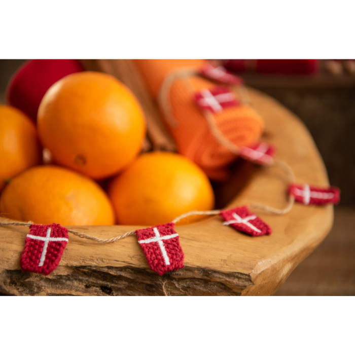 Dänische-Flaggen-Girlande