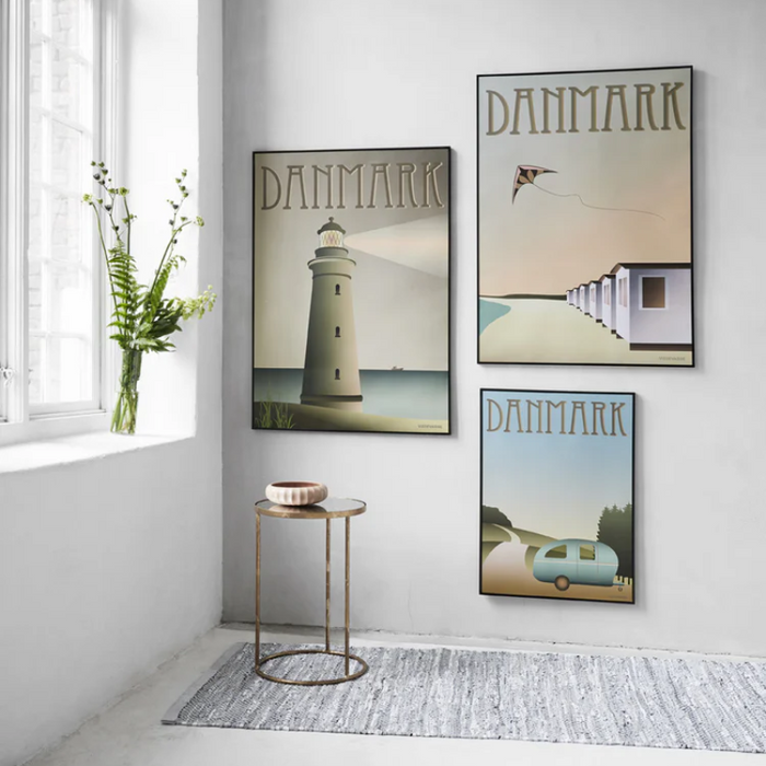 DANMARK Leuchtturm - Poster