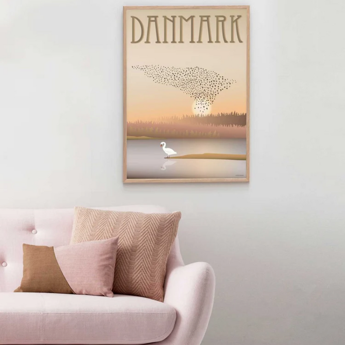 DANMARK Schwarze Sonne - Poster