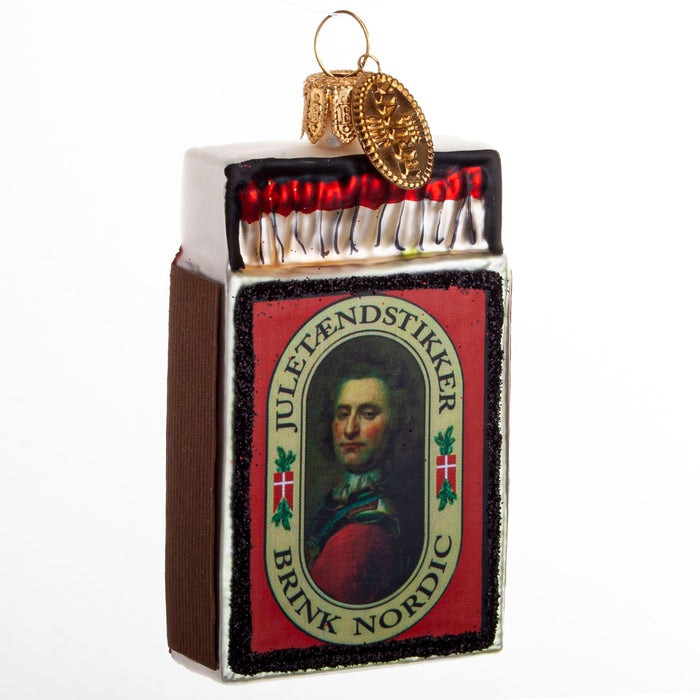 Streichhölzer - Glasanhänger