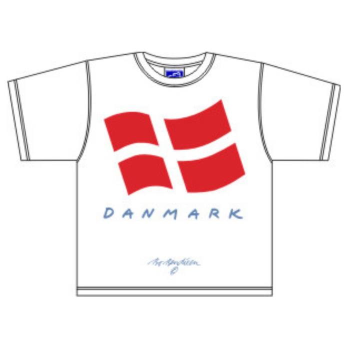T-Shirt Dänemark-Fahne Kids