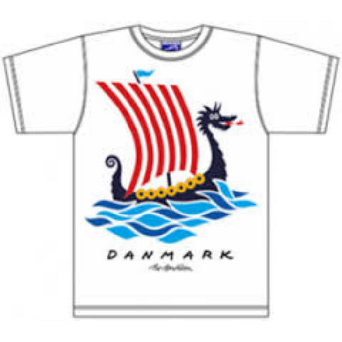 T-Shirt Wikingerschiff neu