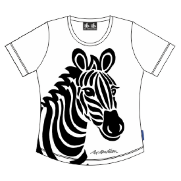 T-Shirt Zebra Lady