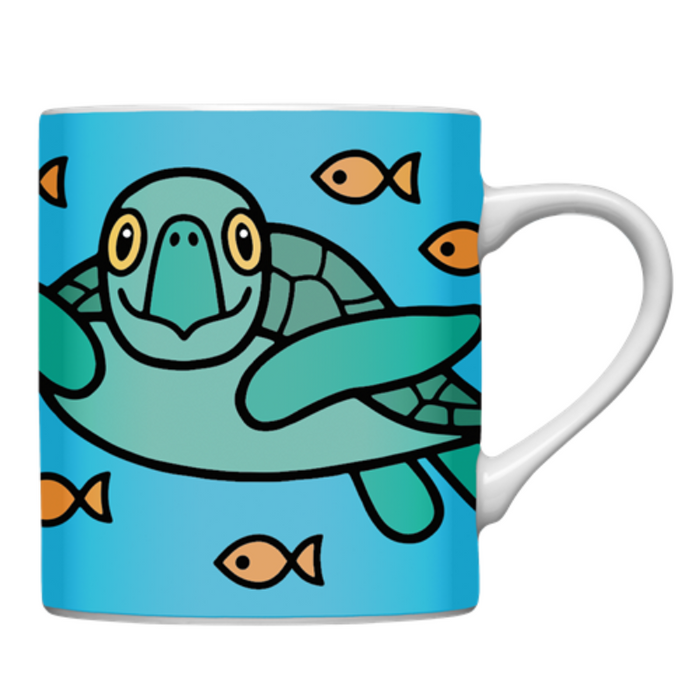 Tasse Meeresschildkröte